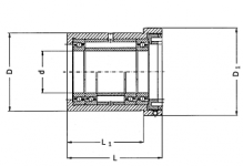 Bearing Cartridges for Spindle Bearings for 2:1